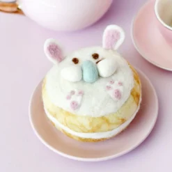 Felt Bunny Donut | Easter Play Food