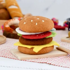 Felt Burger | Play Food Set
