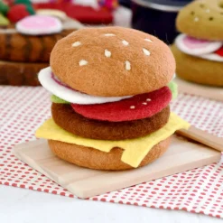 Felt Burger | Play Food Set
