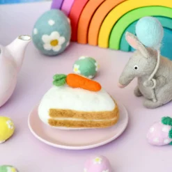 Felt Carrot Cake | Play Food