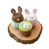 Felt Easter Bunny Cupcakes (Set of 3) | Play Food