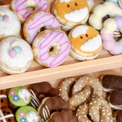 Felt Pastel Eggs Easter Donut | Play Food