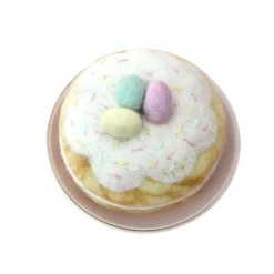 Felt Pastel Eggs Easter Donut | Play Food