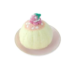 Felt Pink Strawberry Bundt Cake | Play Food