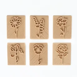Flower Eco Stamp Set