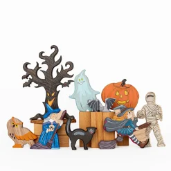 Flying Bat | Wooden Halloween Toy