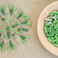 Grapat Mandala (Green Cones)