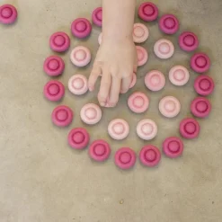 Grapat Mandala (Pink Flowers)