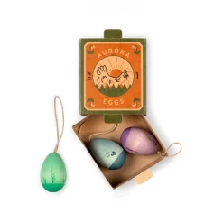 Grapat Wooden Ornament Set (Aurora Eggs)