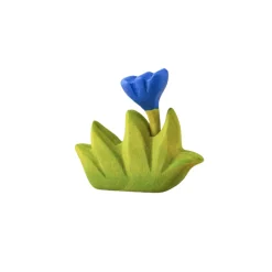 Grass with Blue Flowers (Small) | Wooden Toy
