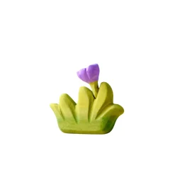 Grass with Purple Flower (Small) | Wooden Toy