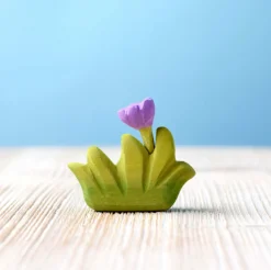 Grass with Purple Flower (Small) | Wooden Toy