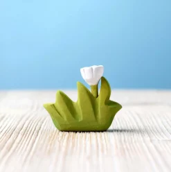 Grass with White Flower (Small) | Wooden Toy