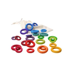 Grimm's Building Rings - Rainbow