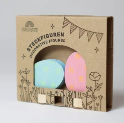 Grimm's Celebration Ring Deco (Easter Egg Floral Duo - 2pcs)