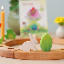 Grimm's Celebration Ring Deco (Easter Set Batik Green - 2pcs)