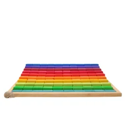 Grimm's Large Stepped Counting Block Set (4cm thick)
