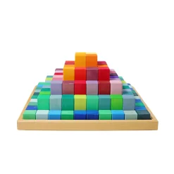 Grimm's Large Stepped Pyramid Building Set