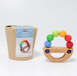 Grimm's Rainbow Boat Grasping Toy