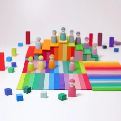 Grimm's Small Stepped Pyramid Building Set