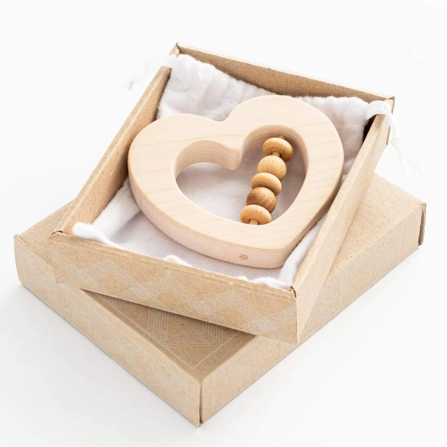 Handmade Love Rattle & Teething Toy