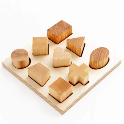 Handmade Shapes Puzzle Board