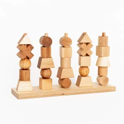 Handmade Stacking Toy (Natural)