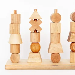 Handmade Stacking Toy (Natural)