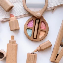 Handmade Wooden Beauty Set | Kids Makeup Set