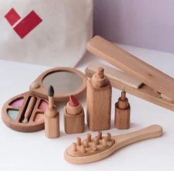 Handmade Wooden Beauty Set | Kids Makeup Set