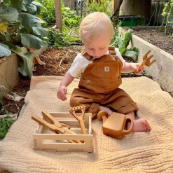 Handmade Wooden Gardening Set