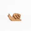 Handmade Wooden Snail Toy