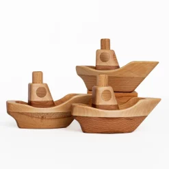 Handmade Wooden Toy Boat