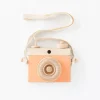 Handmade Wooden Toy Camera (Peach)