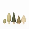 Handmade Wooden Toy Tree Set (5 pcs)