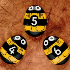 Honey Bee Number Stones (Set of 20)