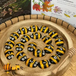 Honey Bee Number Stones (Set of 20)
