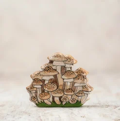 Honey Fungus Mushrooms | Wooden Toy Figurine