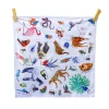 Kingdom of Rainbow Animals Vegan Play Cloth