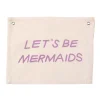 Let's Be Mermaids Canvas Banner