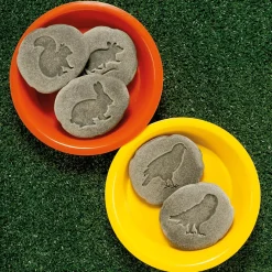 Let's Investigate Footprints Sensory Stones (Woodland)