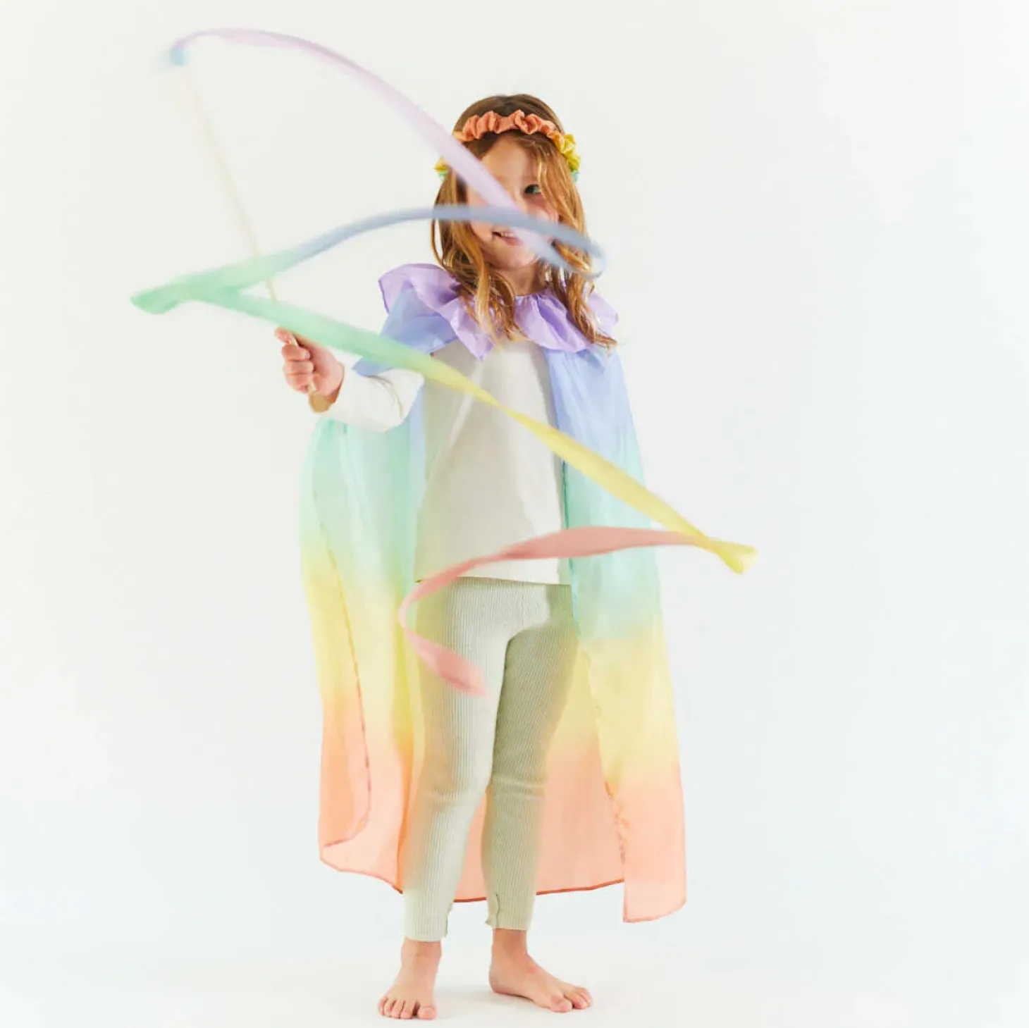 Limited Edition Large Streamer (Soft Rainbow)