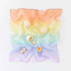 Limited Edition MINI Playsilk (Soft Rainbow)