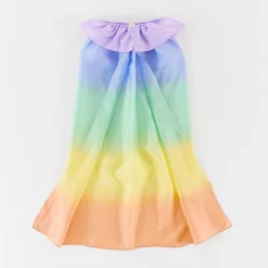 Limited Edition Silk Cape (Soft Rainbow)