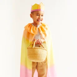 Limited Edition Silk Cape (Hummingbird Pink)