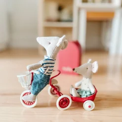 Maileg Abri à Tricycle - Red (Mouse)