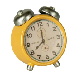 Maileg Alarm Clock - Yellow (Mouse)