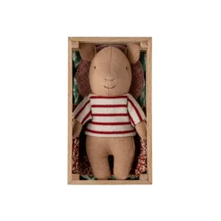 Maileg Baby Pig in a Box (Red)