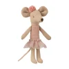 Maileg Ballerina Mouse - Rose (Big Sister)