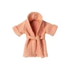 Maileg Bathrobe - Coral (Mum/Dad Mouse)
